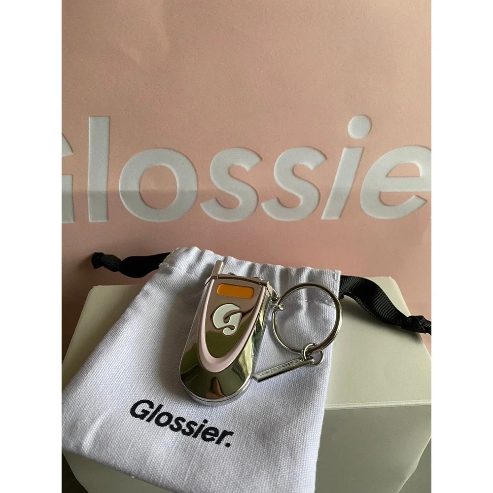 Glossier Keychain NWT